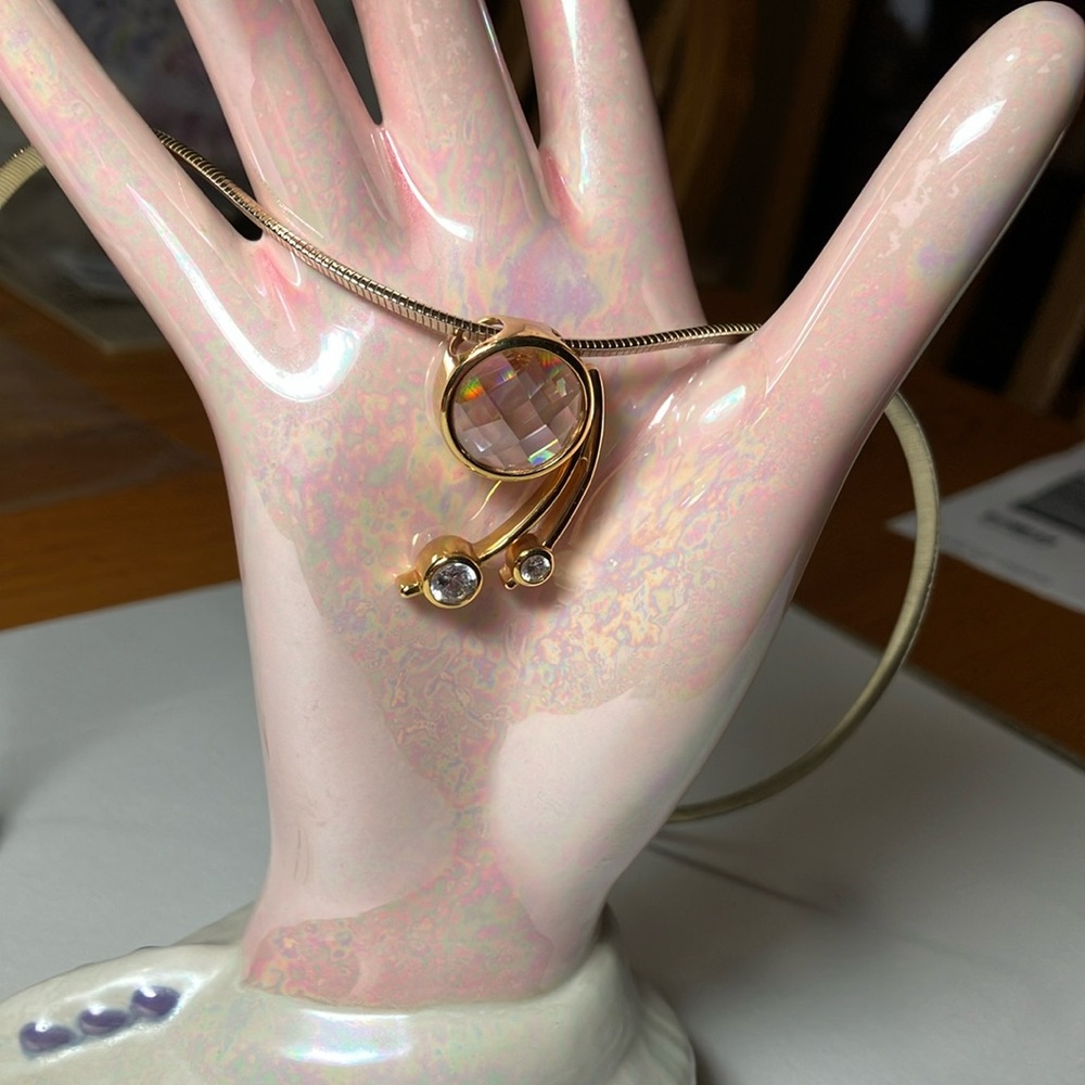 Technibond Original Color Changing CZ Pendant